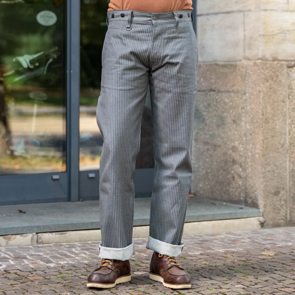 Pike Brothers Hosen>1942 Hunting Pant Grey Wabash