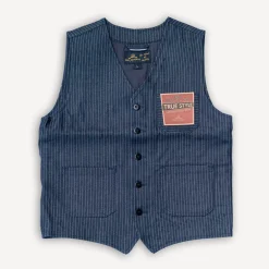 Pike Brothers Westen>1937 Roamer Vest blue wabash