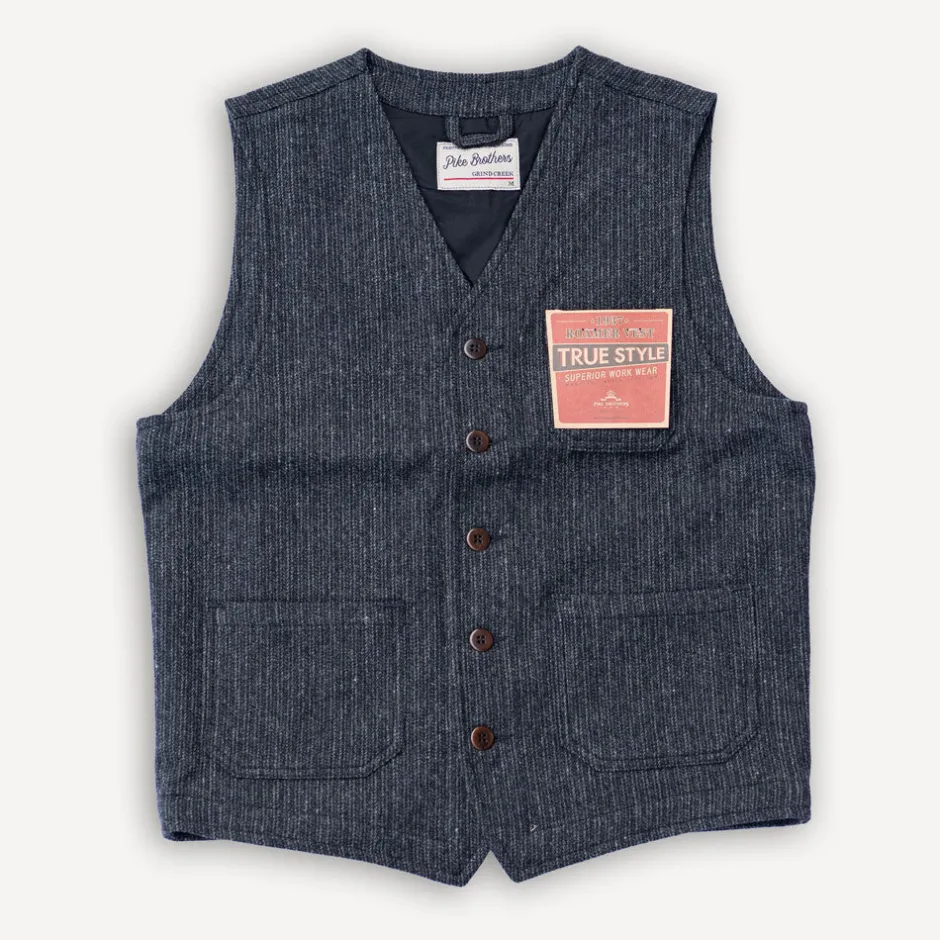 Pike Brothers Westen>1937 Roamer Vest Glasgow Grey
