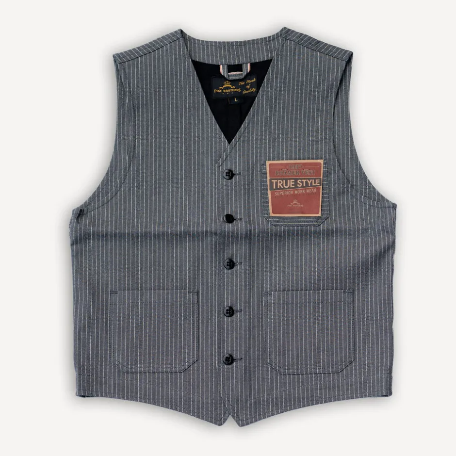 Pike Brothers Westen>1937 Roamer Vest Grey Wabash