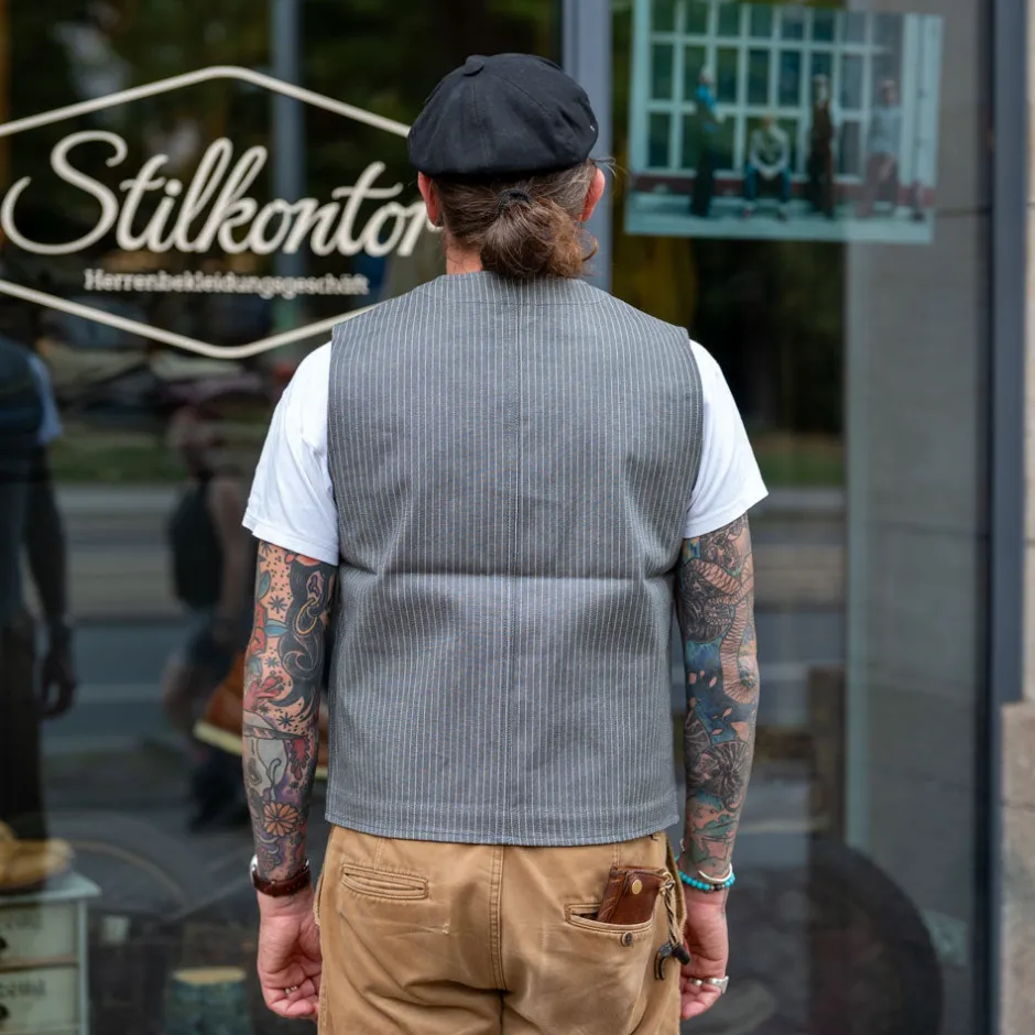 Pike Brothers Westen>1937 Roamer Vest Grey Wabash