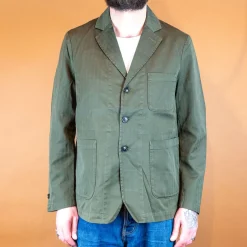 1st PAT-RN Jacken>Anders Military HBT Jacket Olive