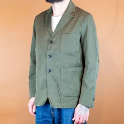 1st PAT-RN Jacken>Anders Military HBT Jacket Olive