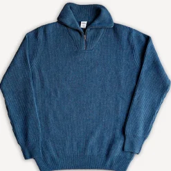 GRP Pullover>Anorak Blue Melange