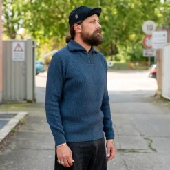 GRP Pullover>Anorak Blue Melange