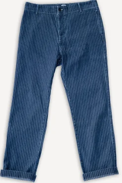 Tellason Hosen>Army Chino Wabash Blue/White