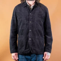 Universal Works Jacken>Bakers Jacket Cord Licorice