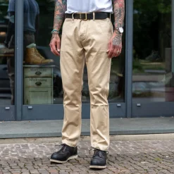 Benzak Hosen>BC-04 Relaxed Chino 8.5oz. Desert Sand