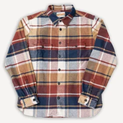 Freenote Cloth Hemden>Benson Shirt Gold Plaid
