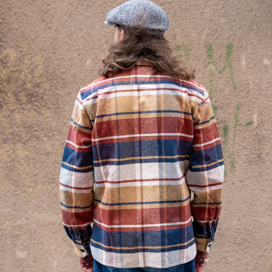 Freenote Cloth Hemden>Benson Shirt Gold Plaid