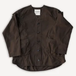 Hansen Jacken>Bernard Loose Fit Light Jacket Coffee Brown