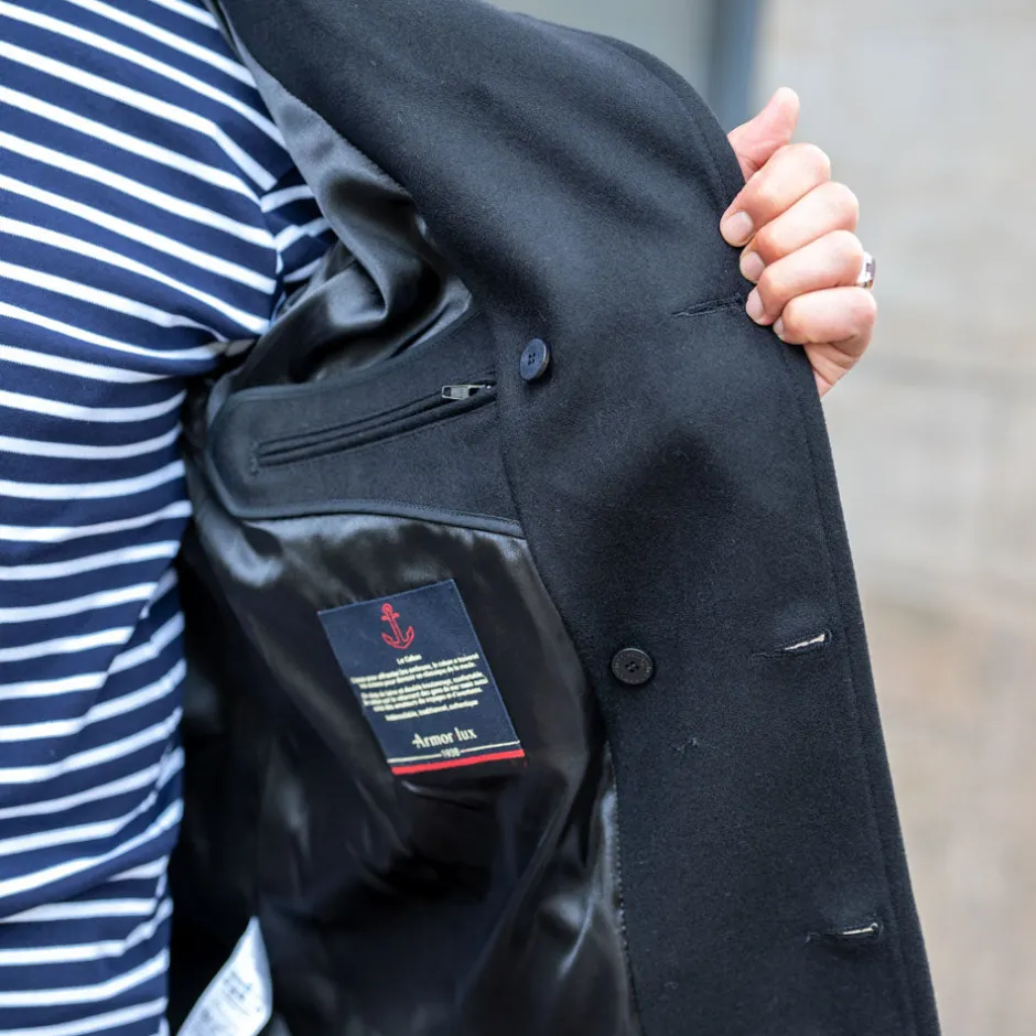 Armor Lux Jacken>Caban Cap Sizun Black