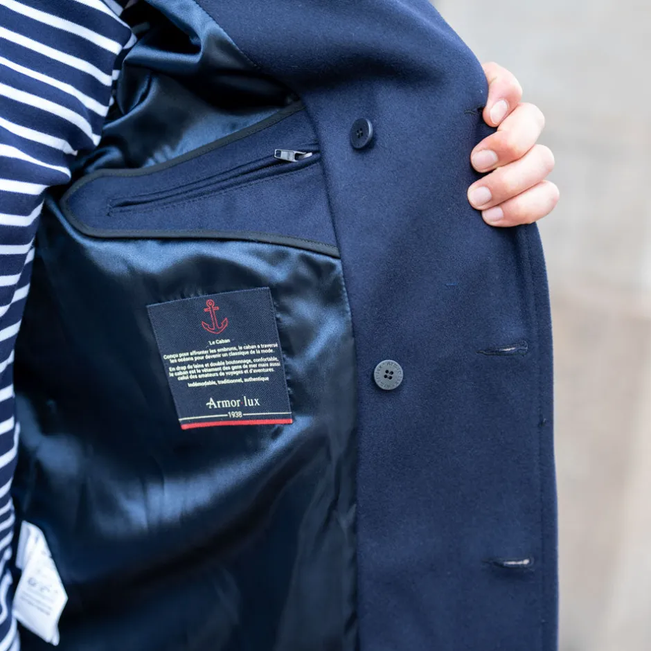 Armor Lux Jacken>Caban Cap Sizun Navy