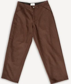 About Companions Hosen>Carlo Trousers Lambswool Marron