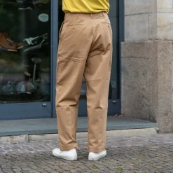 Merz beim Schwanen Hosen></noscript>Chino Bio-Baumwolle Twill 300g Relaxed Fit Khaki CHINO01