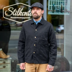 Eat Dust Jacken>Chore Jacket Garage Cotton Black