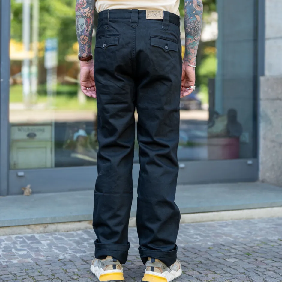 Freenote Cloth Hosen>Duster Pants Black