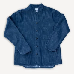 Hansen Jacken>Erling Work Jacket Denim Blue
