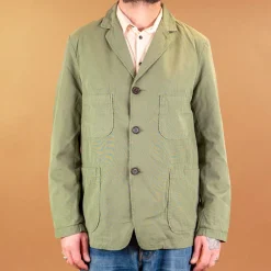 Universal Works Jacken>Five Poket Jacket Summer Canvas Birch