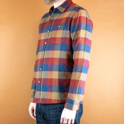 Pendleton Hemden>Fremont Flanell Shirt Brown/Blue