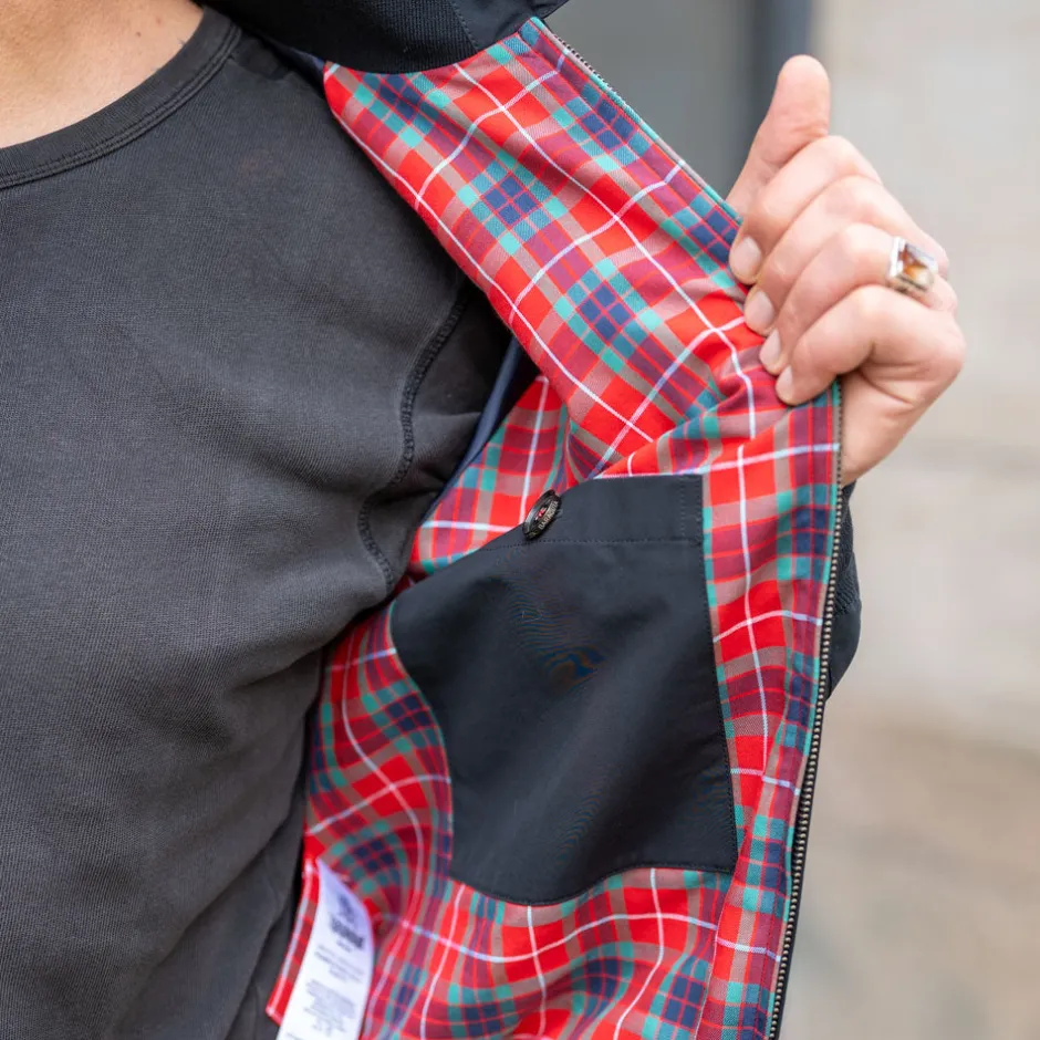 Baracuta Jacken>G9 Harrington Jacket Dark Navy