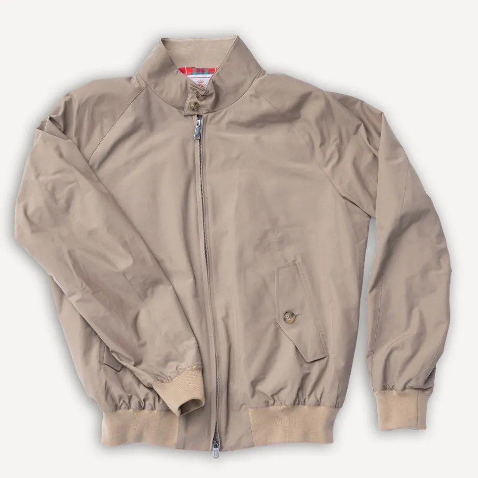 Baracuta Jacken>G9 Harrington Jacket Tan