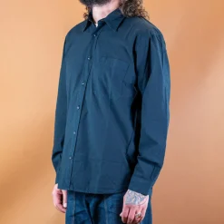 Merz beim Schwanen Hemden>Hemd Bio-Baumwolle Popeline Dark Navy