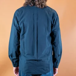 Merz beim Schwanen Hemden></noscript>Hemd Bio-Baumwolle Popeline Dark Navy