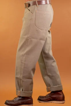 Indigofera Hosen></noscript>Jack Pants Yarn Dyed Heavy Oxford Green