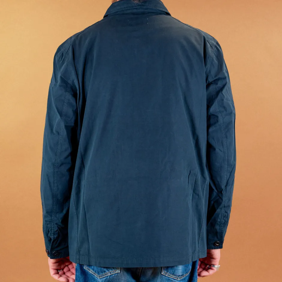 Merz beim Schwanen Jacken>Jacke Bio-Baumwoll Popelin Navy