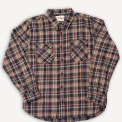 Freenote Cloth Hemden>Jepson Shirt Black Plaid