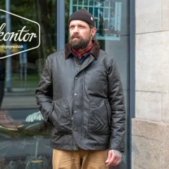 Hidden Aces Jacken>K6505 POLLUX RANGER Waxed Winter-Jacket Mocca