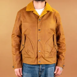 Hidden Aces Jacken>K6208 POLLUX WAX Waxed Cotton Jacket Gold