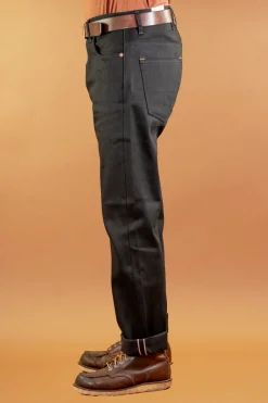 Indigofera Hosen></noscript>Kain Pants Gunpowder Selvage 14oz Black