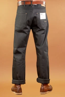 Indigofera Hosen></noscript>Kain Pants Gunpowder Selvage 14oz Black