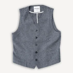 Hansen Westen>Knud Workwear Waistcoat Broken Grey