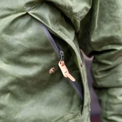 Manifattura Ceccarelli Jacken></noscript>Long Mountain Jacket Waxed Green