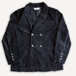 Universal Works Jacken>Manor Jacket Cord Black