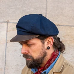 Bullani Mützen>Marlon Brando Mütze Navy