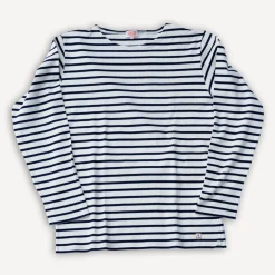 Armor Lux Pullover>Matrosenshirt Nature/Navy