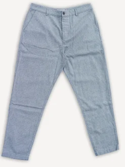 Universal Works Hosen>Military Chino Leon Tweed Grey