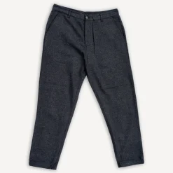 Universal Works Hosen>Military Chino Salt ´n Pepper Tweed Black