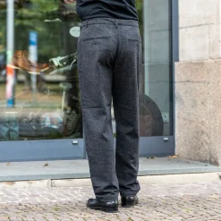 Universal Works Hosen></noscript>Military Chino Salt ´n Pepper Tweed Black