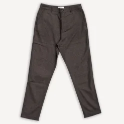 Universal Works Hosen>Military Chino Upcycled Tweed Brown