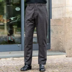 Universal Works Hosen>Military Chino Upcycled Tweed Brown