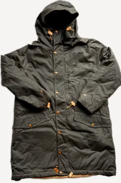 Manifattura Ceccarelli Jacken>Mountain Parka Waxed Chocolate