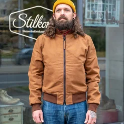 Iron Heart Jacken>17oz. Duck Type L2B Flight Jacket IHM-44