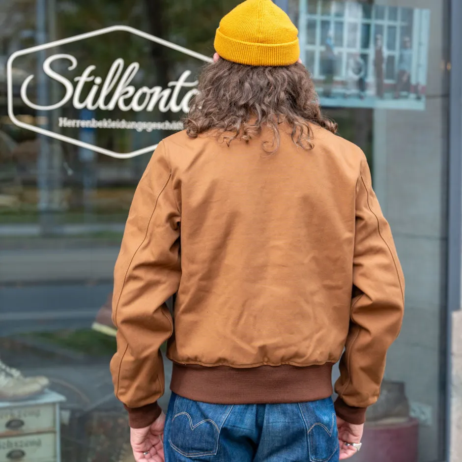 Iron Heart Jacken>17oz. Duck Type L2B Flight Jacket IHM-44