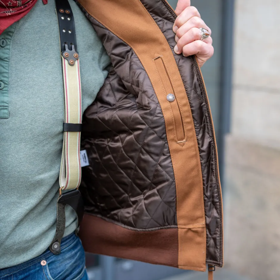 Iron Heart Jacken>17oz. Duck Type L2B Flight Jacket IHM-44