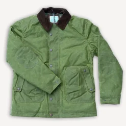 Hidden Aces Jacken>POLLUX RANGER Waxed Winter-Jacket Lime Green
